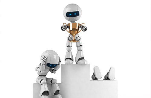 有趣的机器人赢