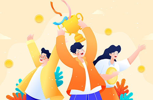 邀请好友庆祝夺冠