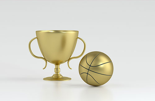 足球篮球奖杯